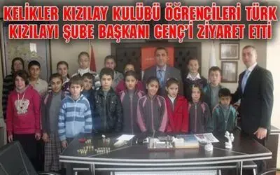 Öğrencilerden Türk Kızılayına Ziyaret