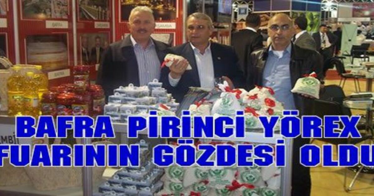 Bafra Yörex Fuarının Gözdesi Oldu