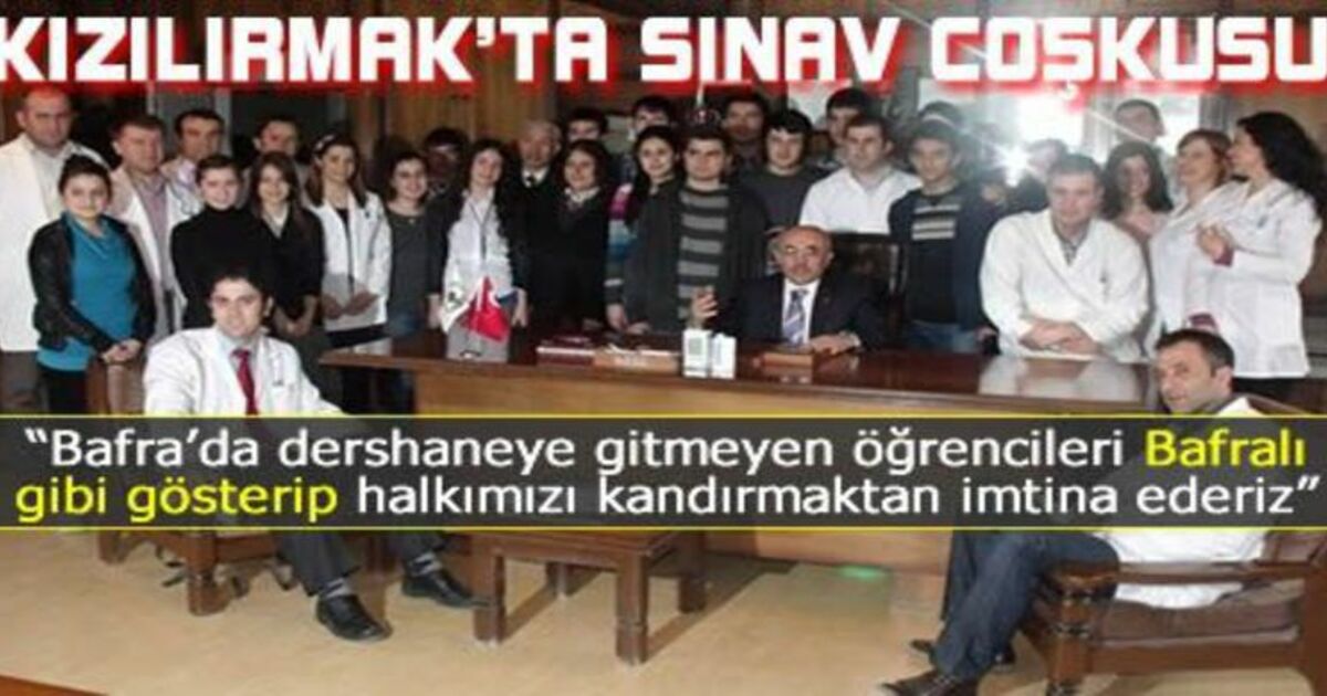 Kızılırmak Dershanesi`nde Ygs Sevinci