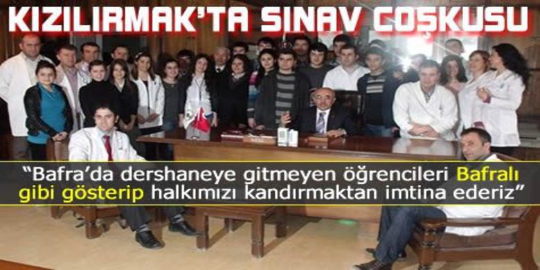 Kızılırmak Dershanesi`nde Ygs Sevinci - Kızılırmak Dershaneleri Genel Müdürü Fikri Eroğlu açıklanan YGS Sınavları sonrası bir basın açıklaması yaptı.