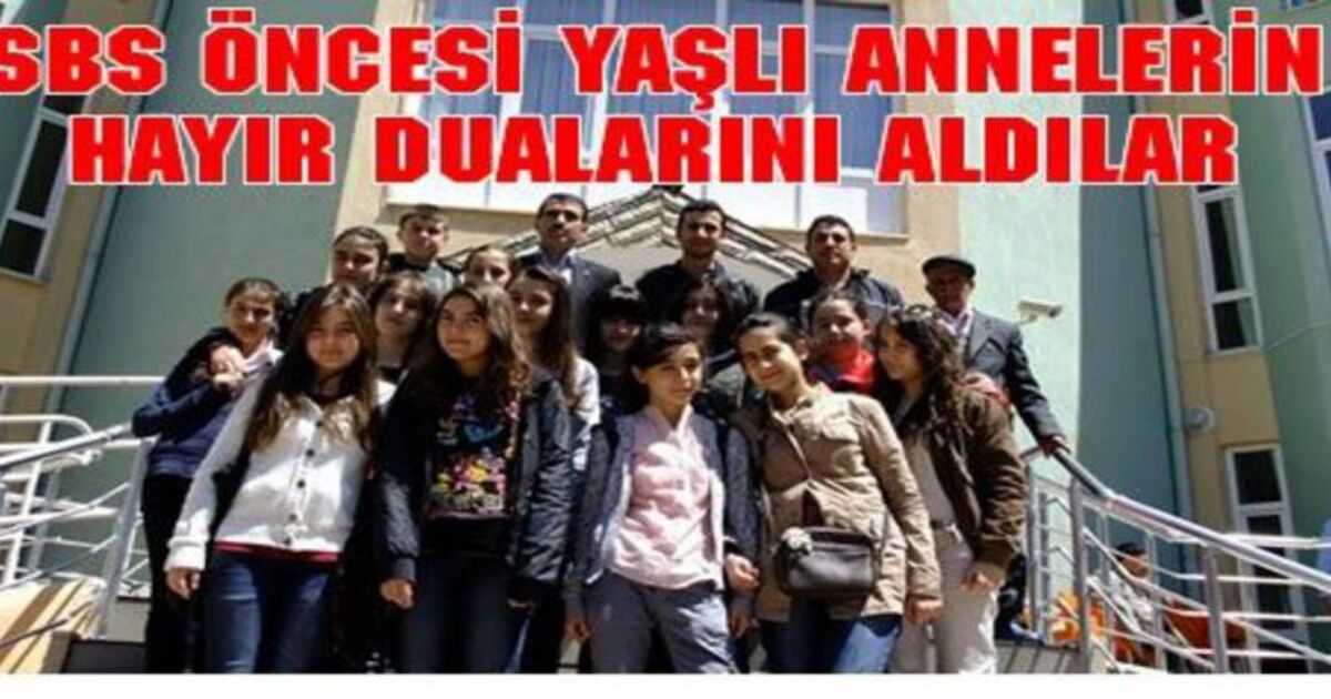 Öğrenciler Huzurevini Ziyaret Ettiler