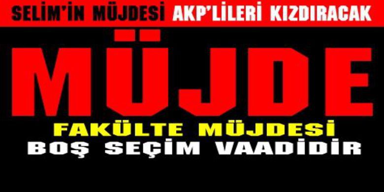 Fakülte Boş Seçim Vaadidir - Fakülte boş seçim vaadidir