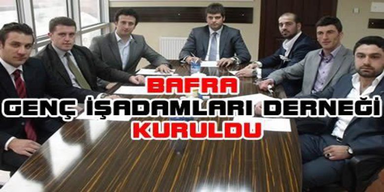 Bafra Genç İşadamları Derneği Kuruldu - Samsun`un Bafra ilçesinde kurulan Bafra Genç İşadamları Derneği (BAFRA GİAD)basına tanıtıldı.