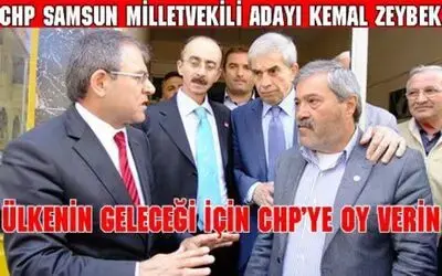 Bafra`da Kemal Zeybek Rüzgarı Esti