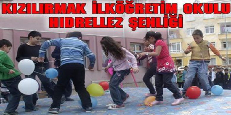 Hıdrellez Şenliğinde Öğrenciler Coştular - Baharın gelişinin müjdecisi olan Hıdrellez Bafra Kızılırmak İlköğretim Okulu Öğrenci tarafından coşkuyla kutlandı.