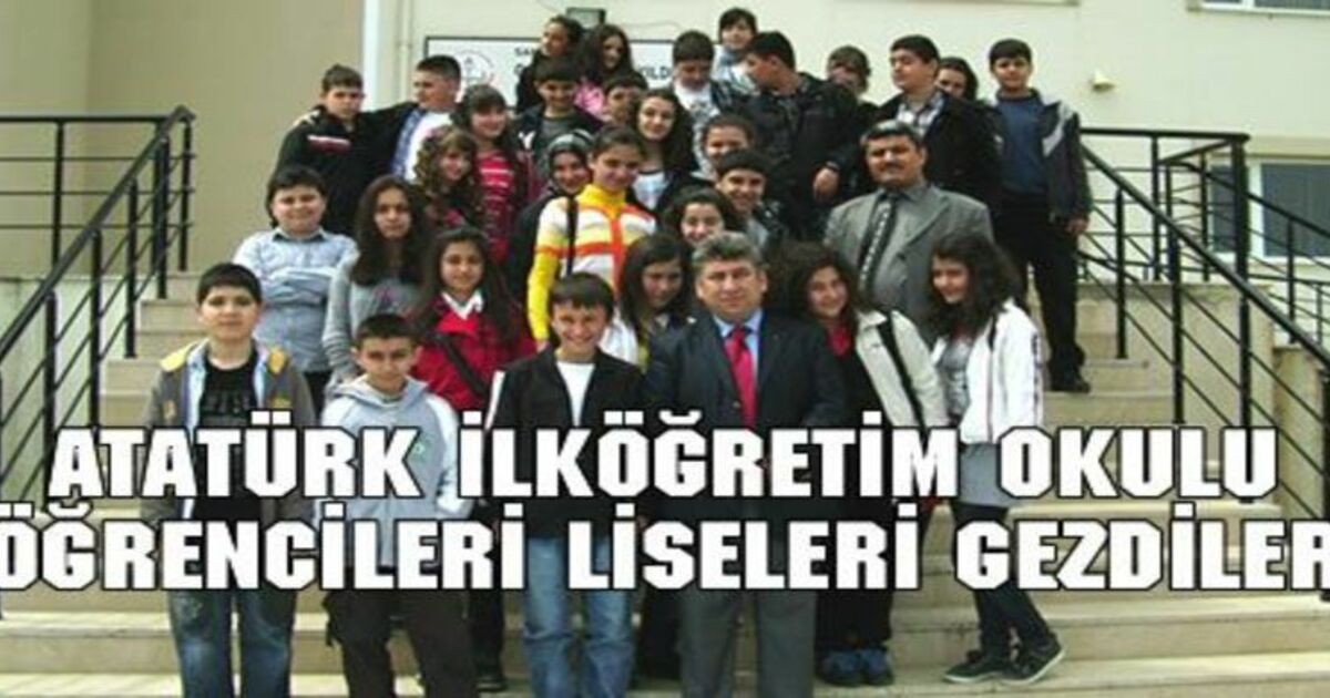Öğrenciler Samsun`daki Liseleri Gezdiler