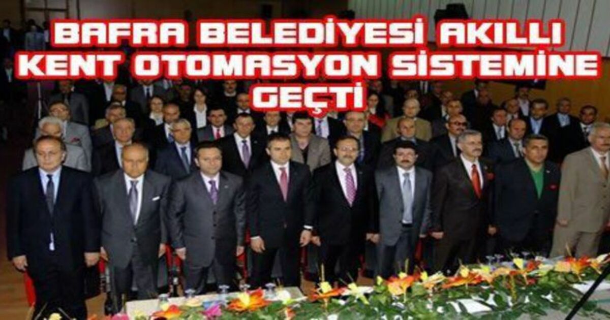 Bafra Akıllı Kent Oluyor