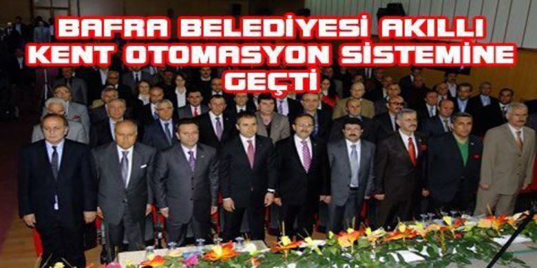 Bafra Akıllı Kent Oluyor - Bafra Belediyesince başlatılan Akıllı Kent Otomasyon sisteminin proje tanıtımı amacıyla toplantı ve kokteyl düzenlendi.
