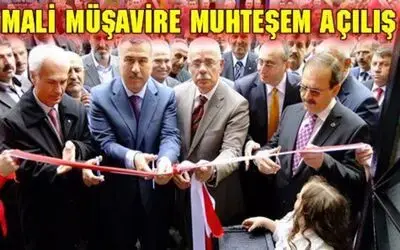 Bafra`da Miting Gibi Mali Müşavir Açılışı