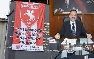 Şahin`den Şampiyon Samsunspor`a Başarılar