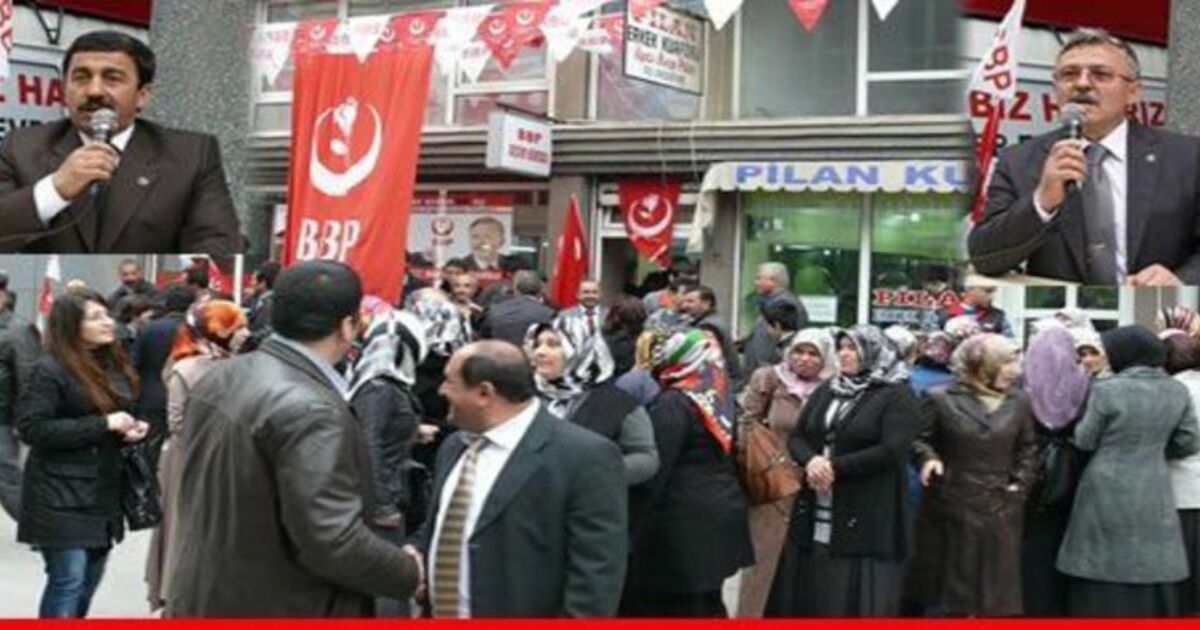 Bbp Bafra Seçim Bürosunu Açtı