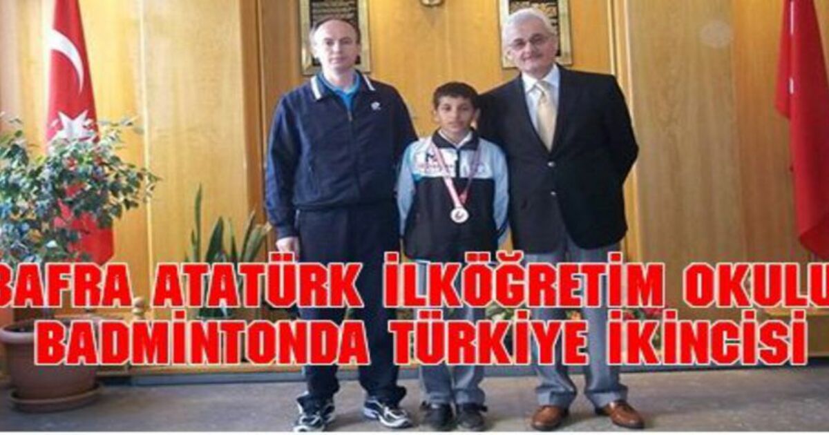 Badmintonda Türkiye İkinciliği