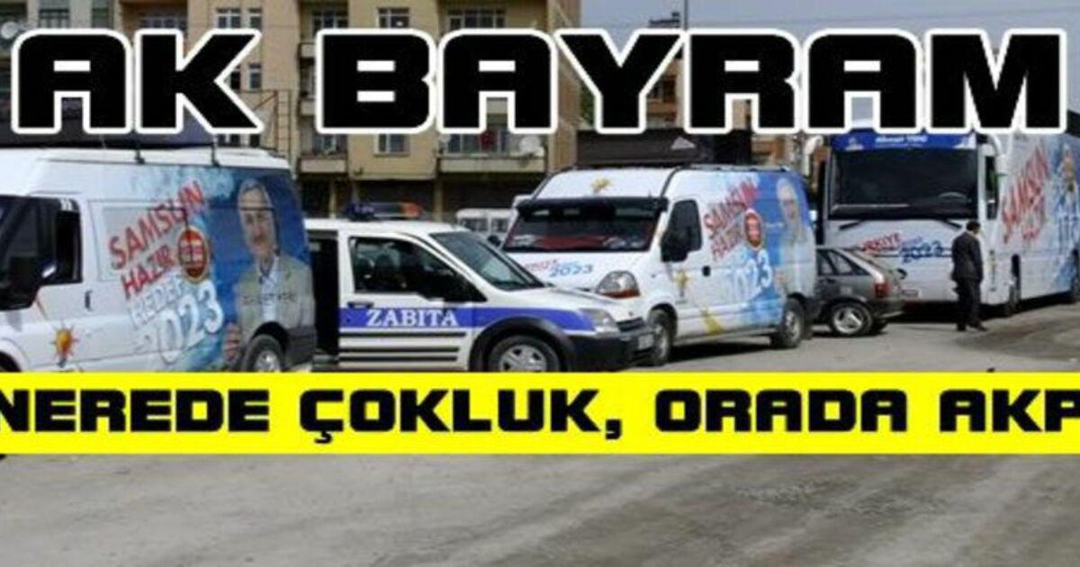 Bayrama Da Siyaset Karıştı