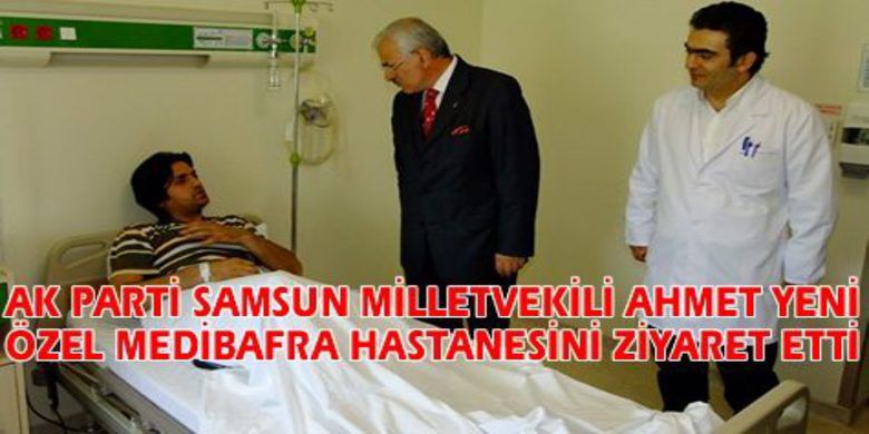 Yeni: Hastanelerimizle Gurur Duyuyoruz - AK Parti Samsun Milletvekili Ahmet Yeni seçim çalışmaları nedeni ile Bafra İlçesinde bir dizi çalışmalar ve ziyaretlerde bulundu.