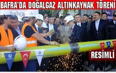 Enerji Bakanı Taner Yıldız Bafra`da
