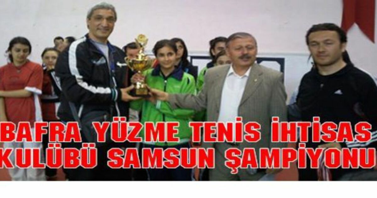 Bafra Çifte Şampiyonluğa Ulaştı