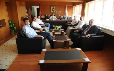 Bafra İçin Hepimiz`den Rektör Bircan`a Ziyaret