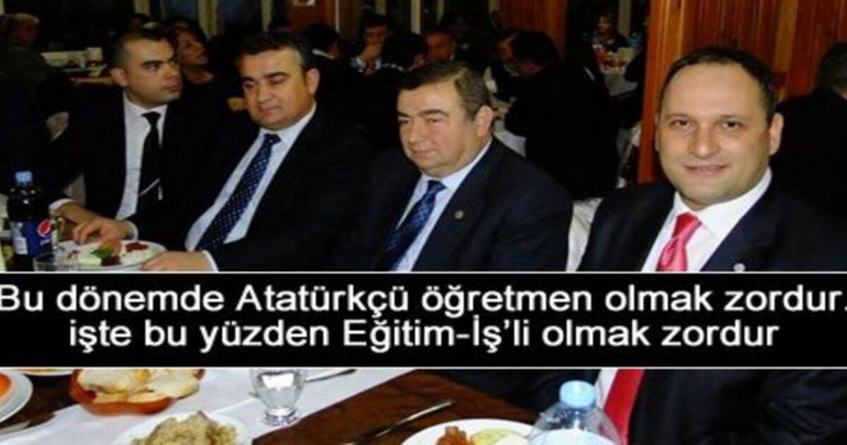 Eğitim İş`ten Öğretmenler Günü Yemeği