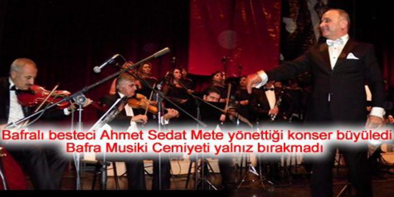 Devlet Korosu`ndan Muhteşem Konser - Oktay Zerrin Bafra - Samsun Atatürk Kültür Merkezi`nde "Cumhuriyet ve 24 Kasım Öğretmenler Günü Özel Konser`i düzenlendi.