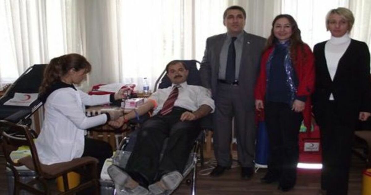 Bafra Orman İşletmesi`nden Kan Bağışı