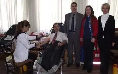 Bafra Orman İşletmesi`nden Kan Bağışı