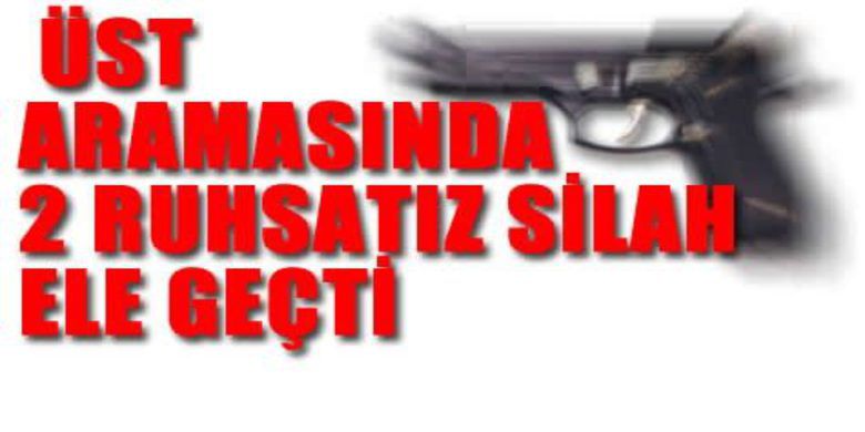 Bafra`da 2 Adet Ruhsatsız Silah Ele Geçti - samsun`un Bafra ilçesinde Emniyet görevlilerinin çalışması sonucu 2 adet ruhsatsız silah ele geçti.