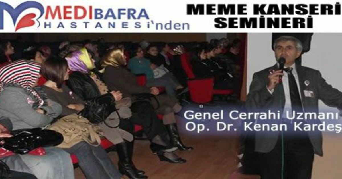 Özel Medibafra`dan Meme Kanseri Semineri