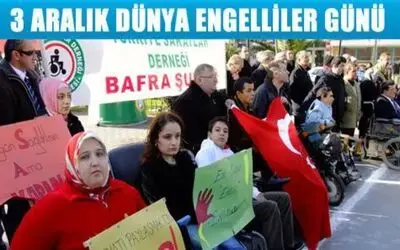 Dünya Engelliler Günü Bafra`da Kutlandı