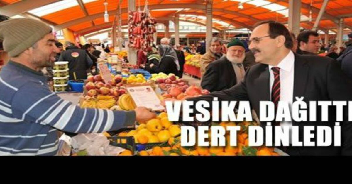 Şahin`den Pazar Yeri Ziyareti