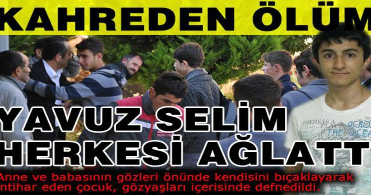 Yavuz Selim Umar Kendini Bıçaklayarak Öldürdü