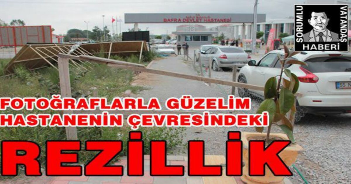 Hastane Çevresindeki Rezillik