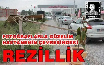 Hastane Çevresindeki Rezillik