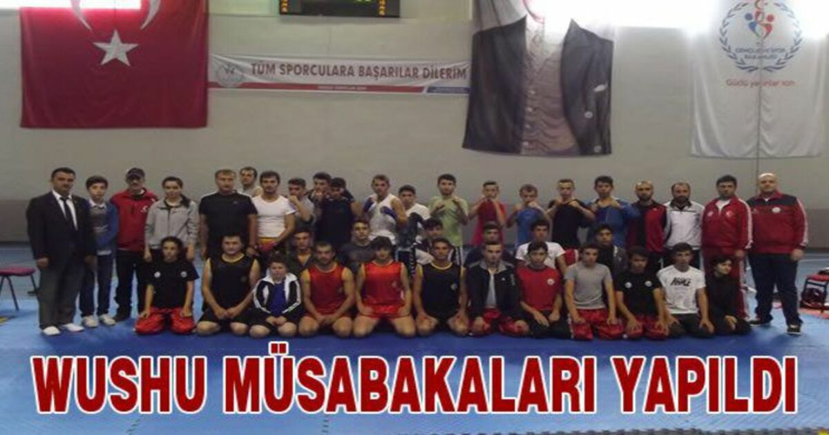 Wushu Müsabakaları Yapıldı