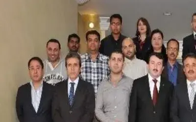 Arap Konuklardan Büyükşehir Belediyesi'ne Ziyaret
