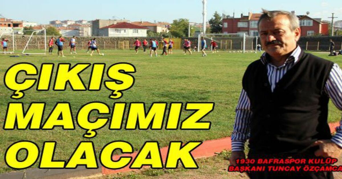 Tuncay Özçamca: Çıkış Maçımız Olacak