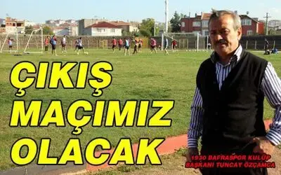 Tuncay Özçamca: Çıkış Maçımız Olacak
