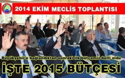 Bafra Belediyesi 2015 Bütçesi Belirlendi