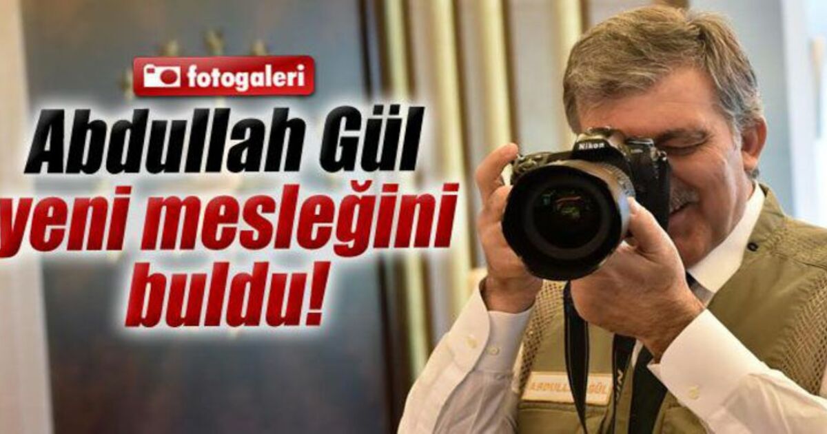 Abdullah Gül Yeni Mesleğini Buldu