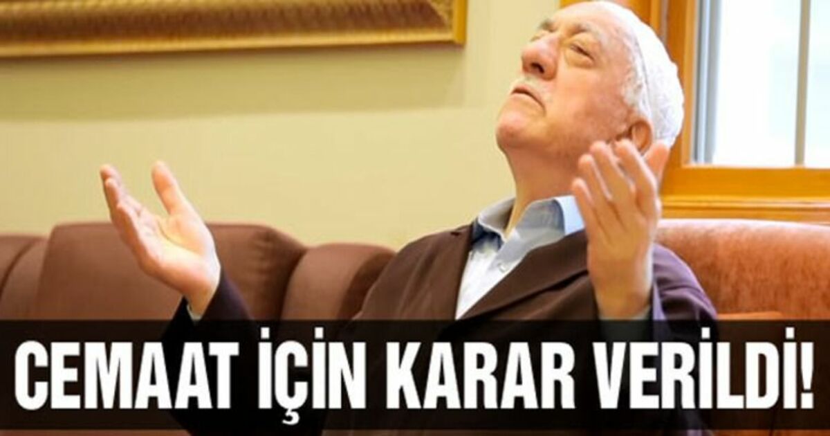 Gülen Cemaati Terör Örgütü Mü Sayılacak?