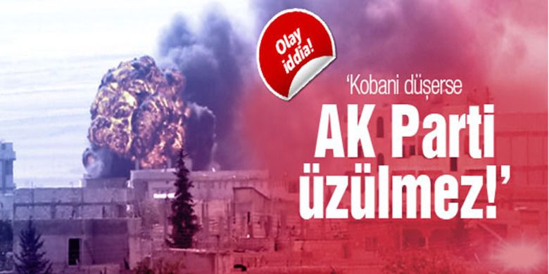 'Kobani Düşerse Akp Üzülmez' - Daily Telegraph`ta yayımlanan bir makalede, "Türkiye ve IŞİD`in düşmanları ortak; Kobani düşerse AKP üzülmez" yorumu yapıldı.
