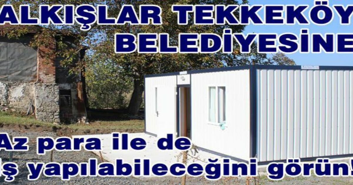 Tekkeköy`de Sosyal Belediyecilik Anlayışı