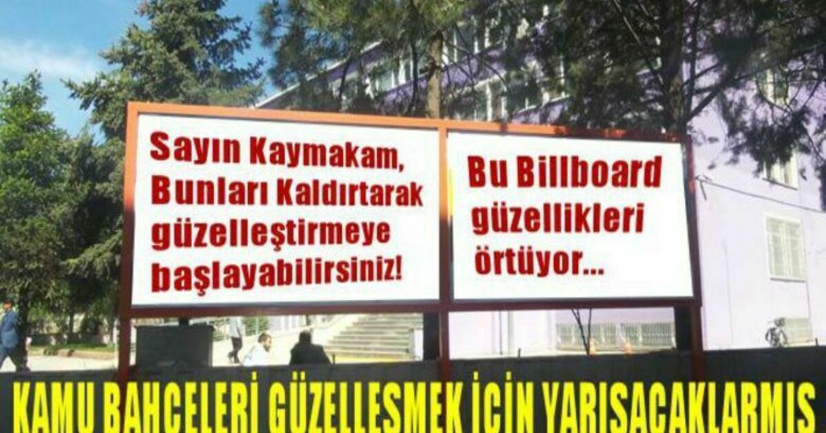 Kamu Bahçeleri Güzelleştirilecekmiş