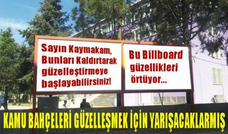 Kamu bahceleri guzellestirilecekmis