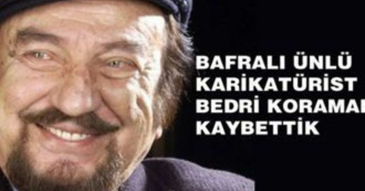 Ünlü Karikatürist Bedri Koraman Hayatını Kaybetti 