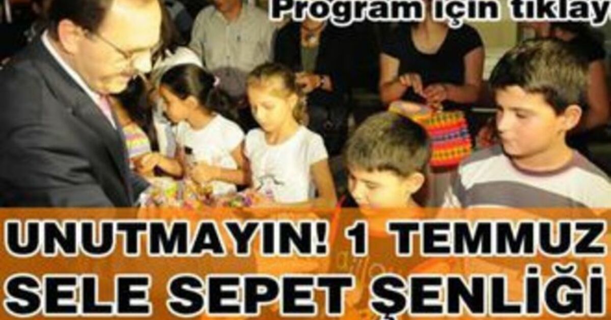 Bafra Sele Sepet Şenliğine Hazırlanıyor