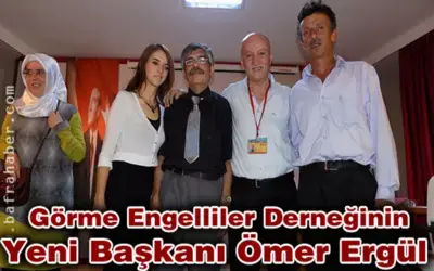 Görme Engelliler Derneğinin Yeni Başkanı Ömer Ergül