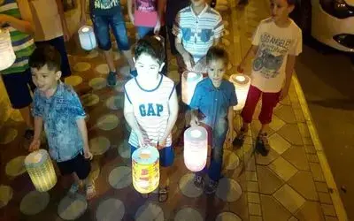 Bafra`da Sele Sepet Top Kandil Çoşkuyla Kutlandı