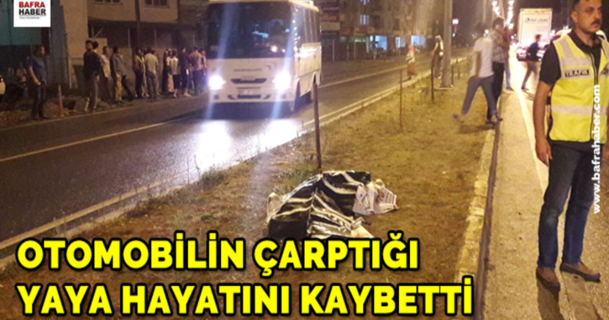 Otomobilin çarptığı şahıs hayatını kaybetti, eşi yaralandı