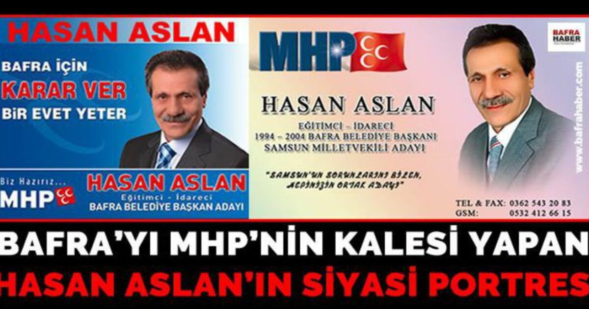 Hasan Aslan`ın Siyasi Portresi