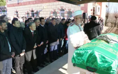 Kazada Ölen Emekli Hafız Son Yolculuğuna Uğurlandı